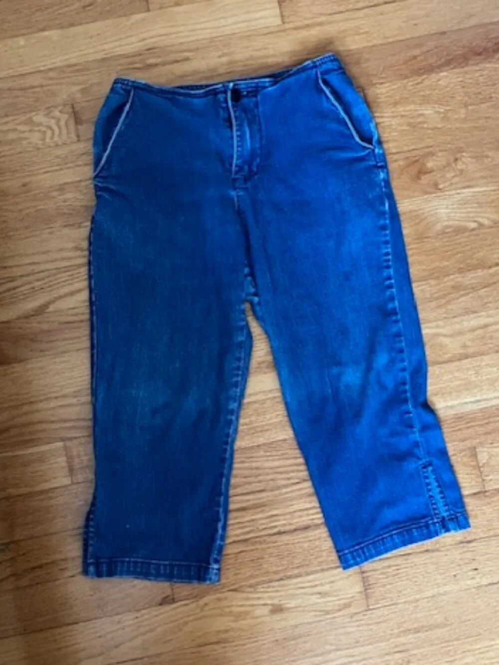 Gap Girls Denim Capri Stretch Jeans Size 12